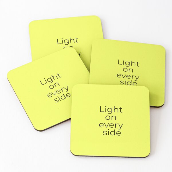 Item preview, Light On Every Side Inspirational Christian Quote designed and sold by r-wan-design.