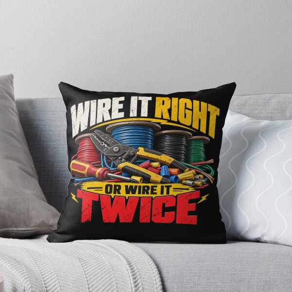 Item preview, Wire It Right or Wire It Twice – Electrician designed and sold by amndro.