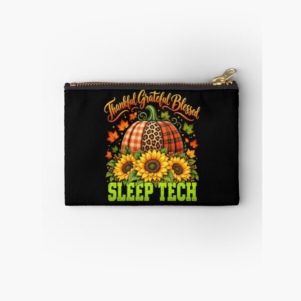 Item preview, Sleep Tech Thankful Grateful Blessed designed and sold by ROUX-ART.