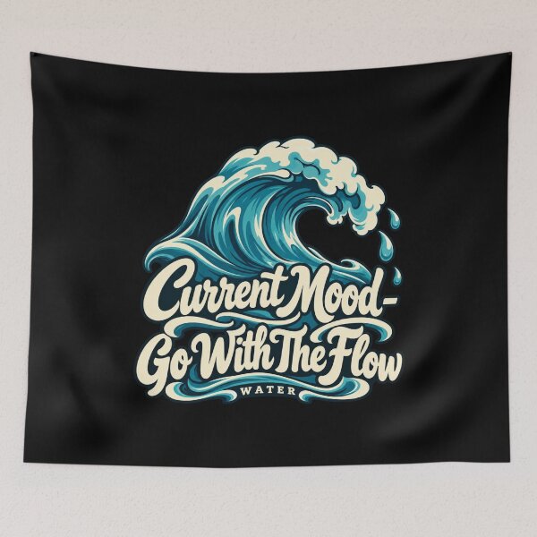 Item preview, Water Element - Current Mood - Go With The Flow designed and sold by Good Mood Foundry.