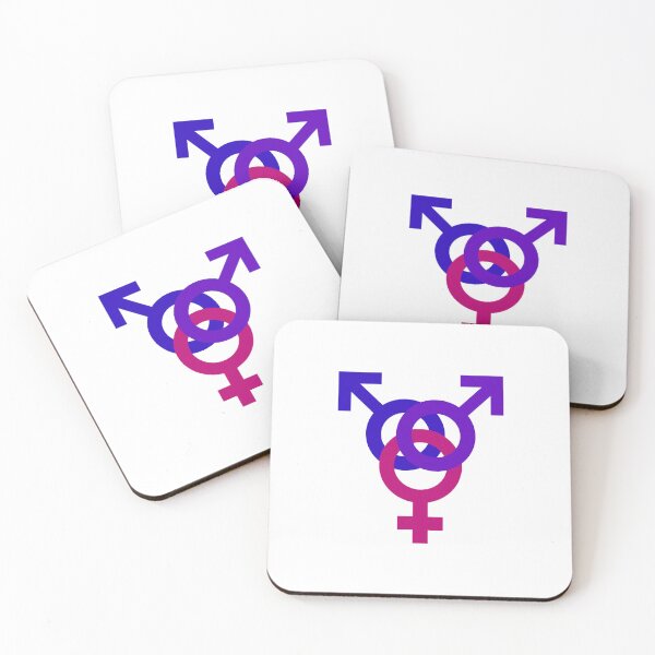 Item preview, Bisexual Male Symbols designed and sold by Jganger.
