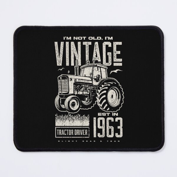 Item preview, Vintage Tractor Farmer Birthday Born In 1963 designed and sold by JRRTs.
