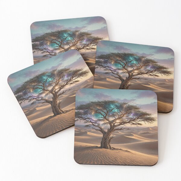 Item preview, The Last Guardian of the Golden Dunes designed and sold by DreamyWallVibes.