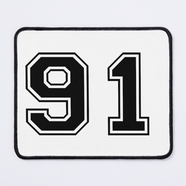 Item preview, Solid Retro Varsity 91 designed and sold by Sticker Imp.