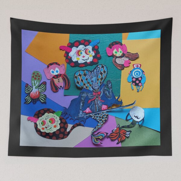 Item preview, Surreal Creatures Collage designed and sold by KANIWAL.