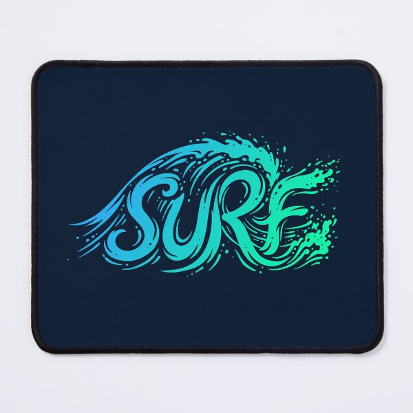 Item preview, Surf Wave Ocean Water Sports Surfing Graphic    designed and sold by KiwiRider.
