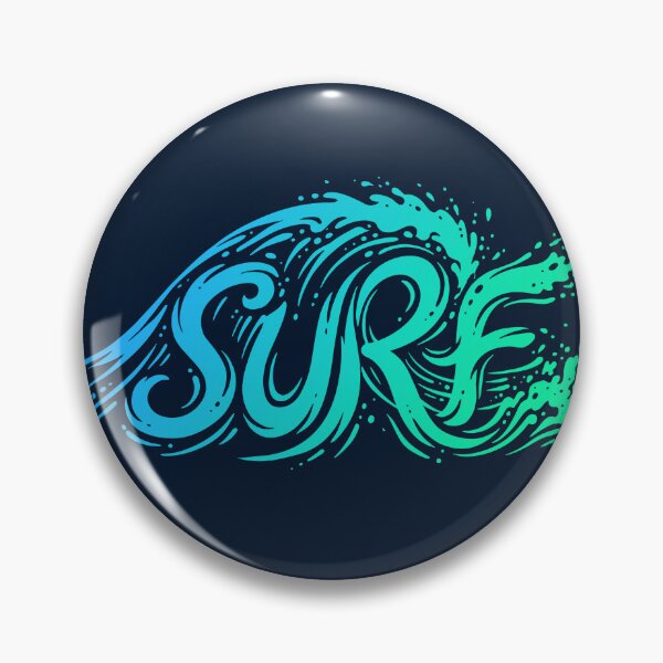 Item preview, Surf Wave Ocean Water Sports Surfing Graphic    designed and sold by KiwiRider.
