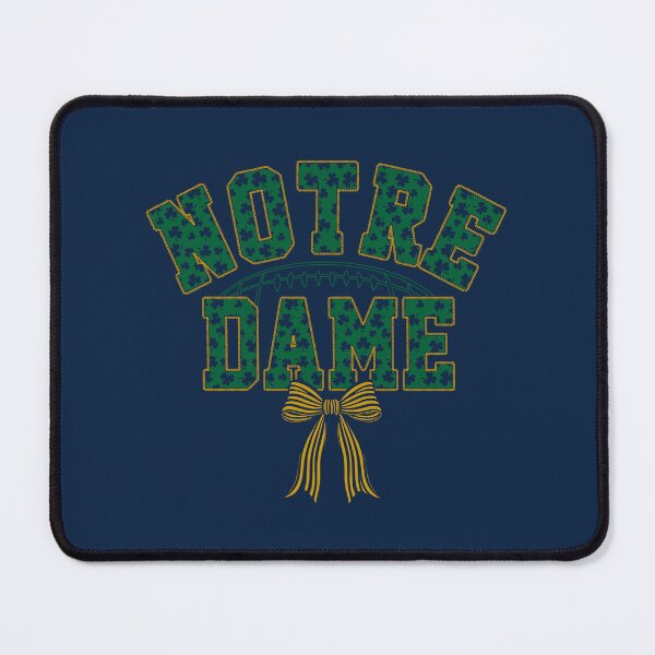 Item preview, Notre Dame Shamrock Irish Football designed and sold by Floral Vintage.