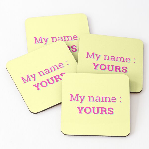 Item preview, My Name Is Yours Funny Couple Design designed and sold by r-wan-design.
