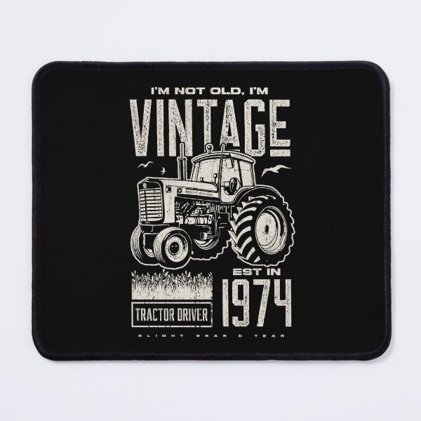 Item preview, Vintage Tractor Farmer Birthday Born In 1974 designed and sold by JRRTs.