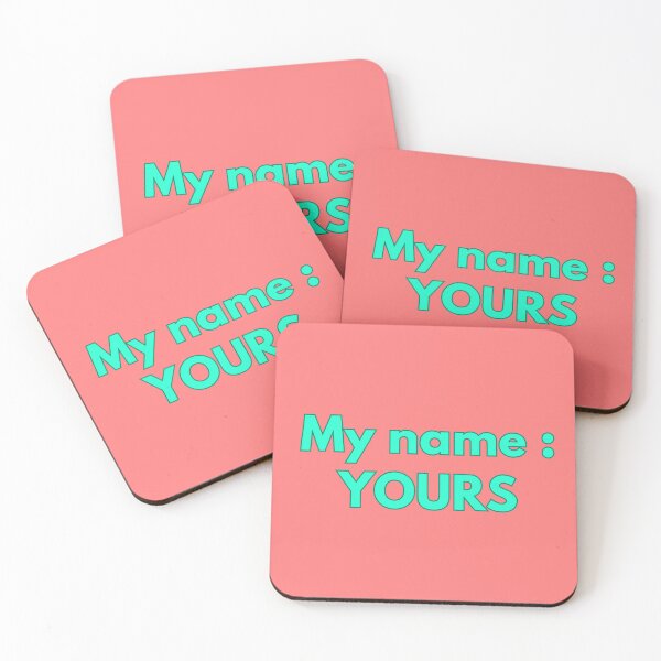 Item preview, (Green) My Name Is Yours Funny Couple Design designed and sold by r-wan-design.