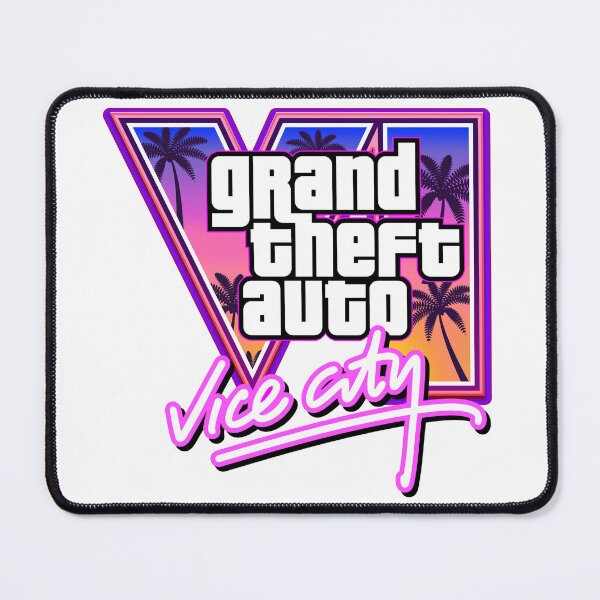Item preview, GTA VI Vice City – Palm trees and neon colors designed and sold by Pixel Sakura Gallery.