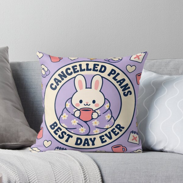 Item preview, Cancelled Plans Best Day Ever Introvert Bunny Funny Gift designed and sold by mo-carnival.