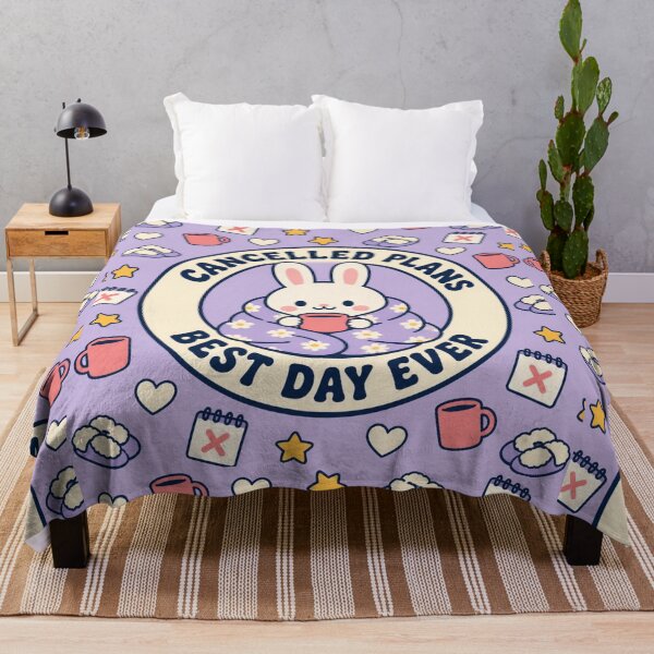 Item preview, Cancelled Plans Best Day Ever Introvert Bunny Funny Gift designed and sold by mo-carnival.