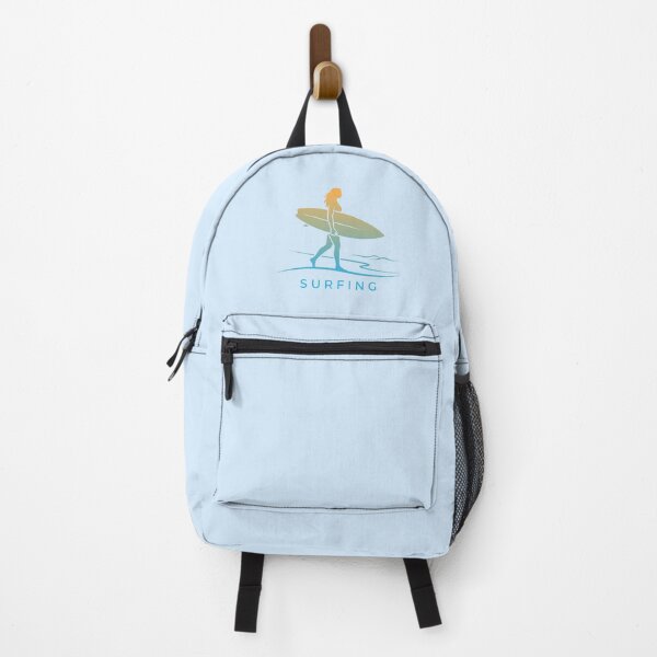 Item preview, Surfer Girl Surf Beach Summer Waves Ocean Surfing Graphic designed and sold by KiwiRider.