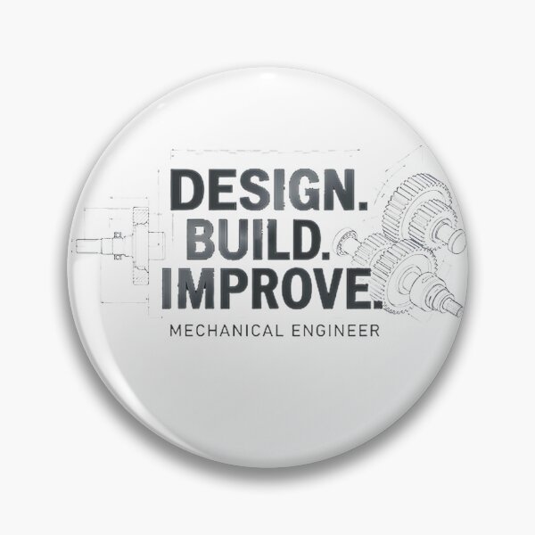 Item preview, Design Build Improve Mechanical Engineer Graphic Illustration designed and sold by nou4man.