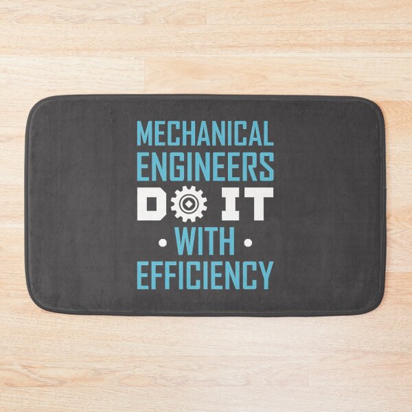 Item preview, Mechanical Engineers Do It with Efficiency - Engineering Humor Design designed and sold by nou4man.