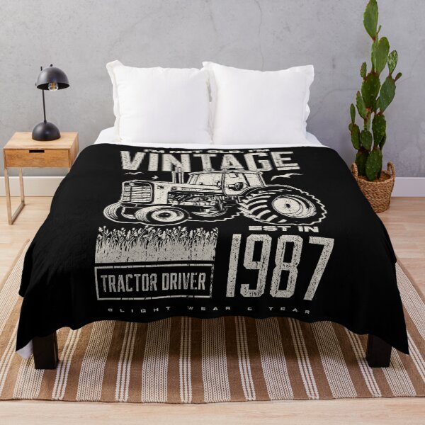 Item preview, Vintage Tractor Farmer Birthday Born In 1987 designed and sold by JRRTs.