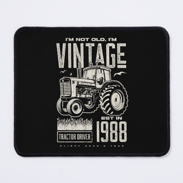 Item preview, Vintage Tractor Farmer Birthday Born In 1988 designed and sold by JRRTs.