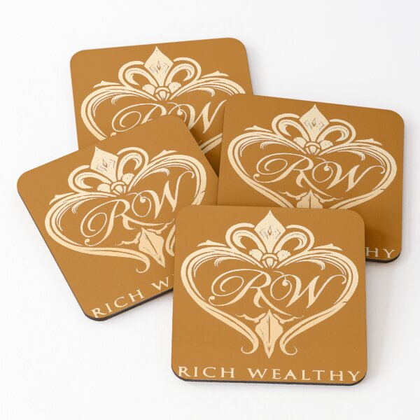Item preview, Rich Wealthy Gold Heart Style Design designed and sold by RichardRags.