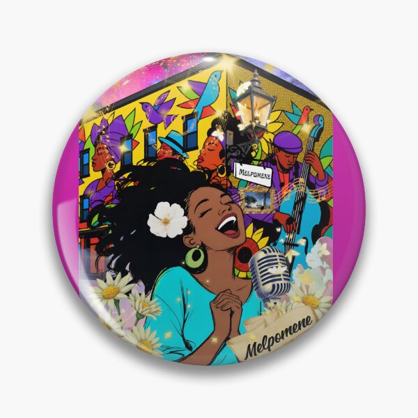 Item preview,  Goddess Melpomene of the 9 Muses of New Orleans  designed and sold by artbyomega.