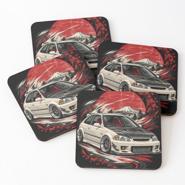 Item preview, Civic Street Machine Vintage Tuner Art designed and sold by THAT-ONE-TEE.