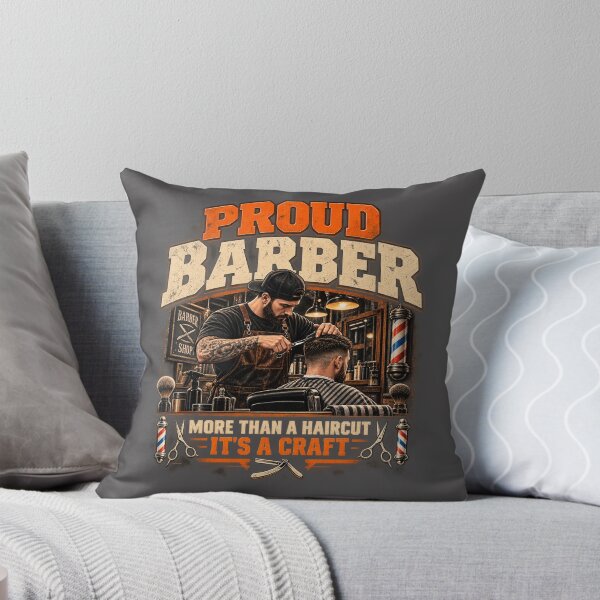 Item preview, Proud Barber – Barbershop & Barber Life Design designed and sold by Operator Style Wear.