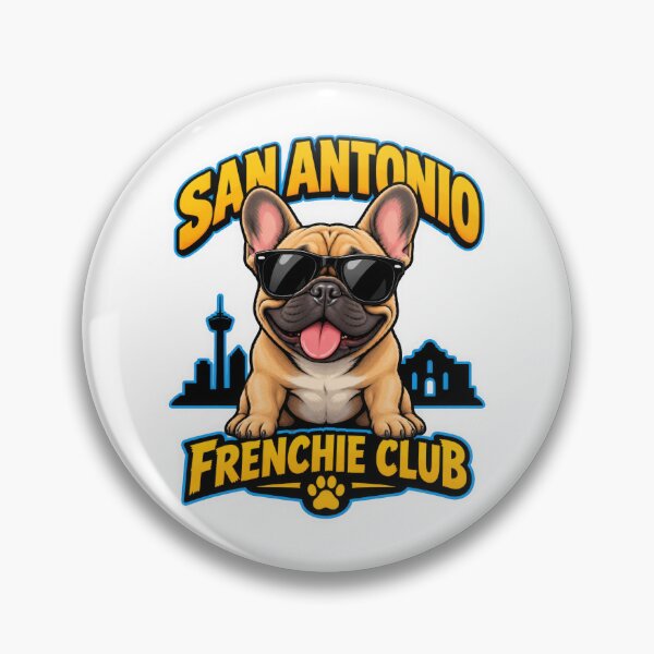 Item preview, San Antonio Frenchie Club – Cute French Bulldog Design for San Antonio Dog Owners designed and sold by LazyOwlStore.