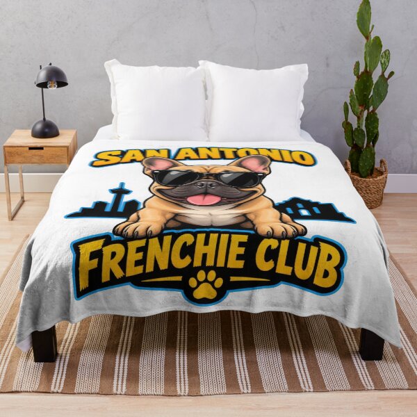Item preview, San Antonio Frenchie Club – Cute French Bulldog Design for San Antonio Dog Owners designed and sold by LazyOwlStore.