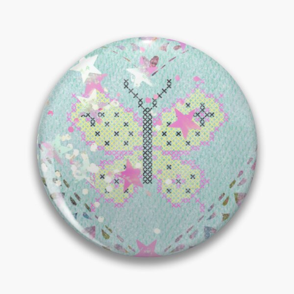 Item preview, Y2K Pastel Pixel Butterfly  designed and sold by alohpa.
