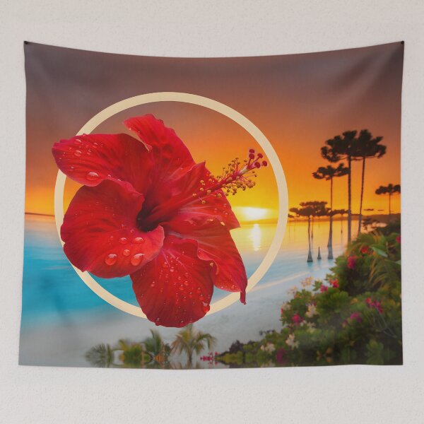 Item preview, New Caledonian hibiscus designed and sold by Hawaii26.