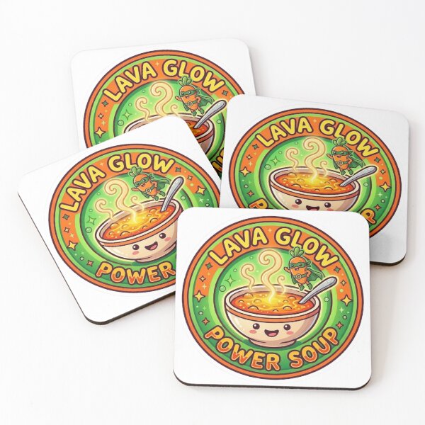 Item preview, Official Lava Glow Power Soup Badge – Ranger Carrot Comic Book Emblem designed and sold by Alchemy8House.