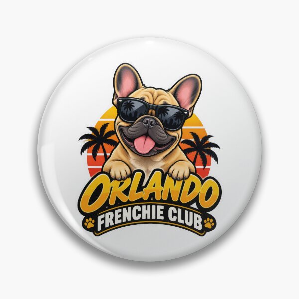 Item preview, Orlando Frenchie Club – Cute French Bulldog Design for Orlando Dog Owners designed and sold by LazyOwlStore.