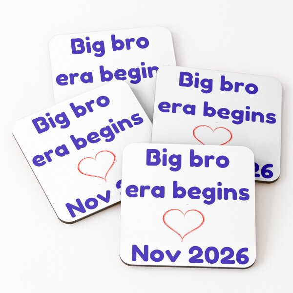 Item preview, Big Brother Era Nov 2026 - Pregnancy Announcement Kids Shirt designed and sold by Giggaloo.