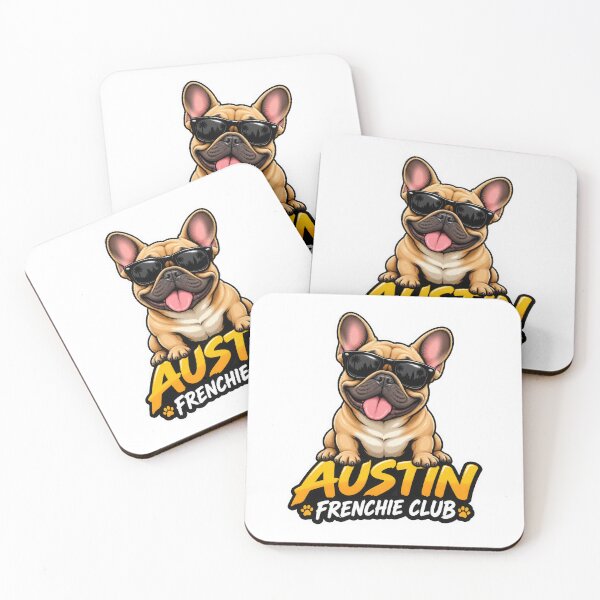Item preview, Austin Frenchie Club – Cute French Bulldog Design for Austin Dog Owners designed and sold by LazyOwlStore.