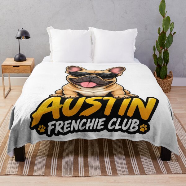 Item preview, Austin Frenchie Club – Cute French Bulldog Design for Austin Dog Owners designed and sold by LazyOwlStore.