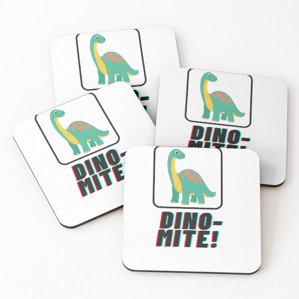 Item preview, Dino-Mite Funny Dinosaur Kids Shirt - Cute Dino Pun designed and sold by Giggaloo.