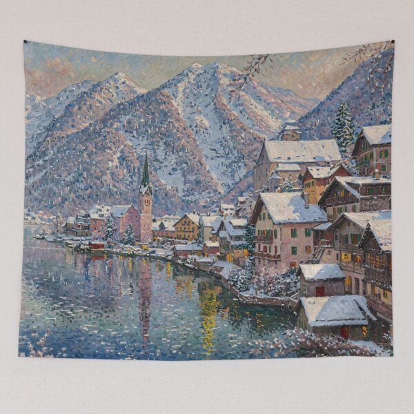 Item preview, Hallstatt, Austria, in winter designed and sold by sid1802.