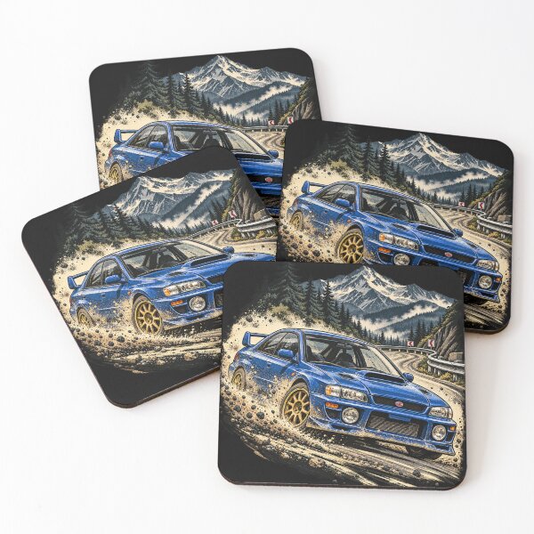 Item preview, Blue Rally Legend JDM Motorsport Art designed and sold by THAT-ONE-TEE.
