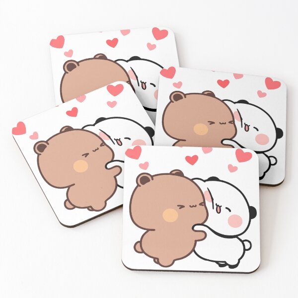 Item preview, Cute Chibi Bears Hugging designed and sold by DesignLifeHub.