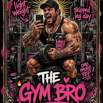 Artwork thumbnail, Gym Bro by RantingandRaven