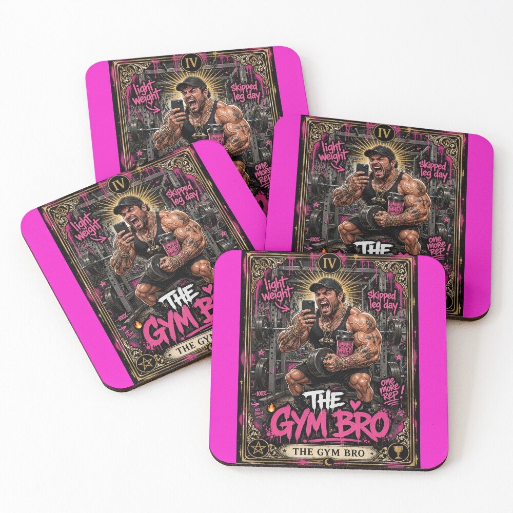 Item preview, Coasters (Set of 4) designed and sold by RantingandRaven.
