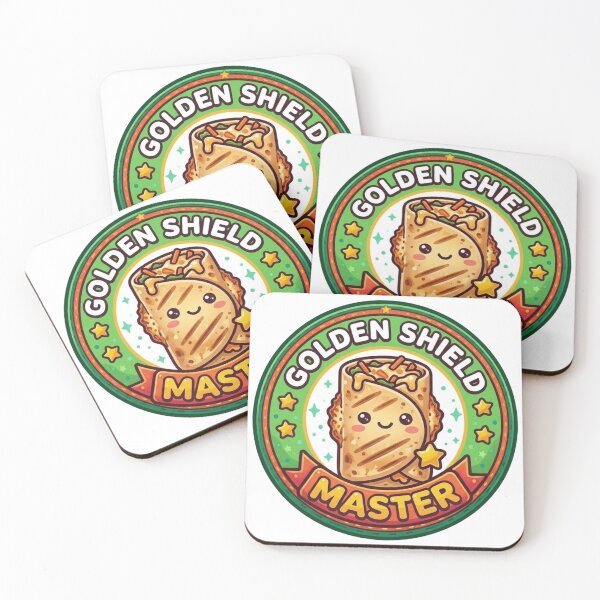 Item preview, Official Golden Shield Master Badge – Ranger Carrot Comic Book Emblem designed and sold by Alchemy8House.
