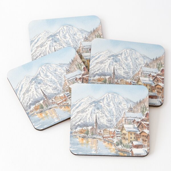 Item preview, Hallstatt, Austria, in winter designed and sold by sid1802.