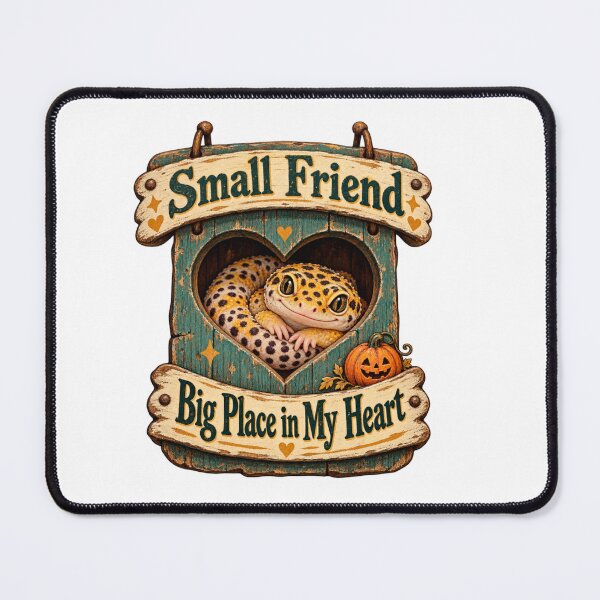 Item preview, Small Friend, Big Heart – Leopard Gecko designed and sold by Pet Grow Co.