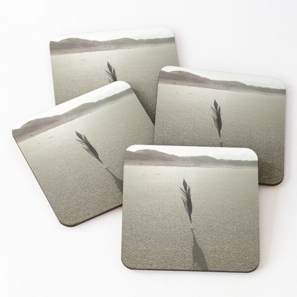 Item preview, Feather in the sand – silence on the coastal beach designed and sold by Tammigrafie.