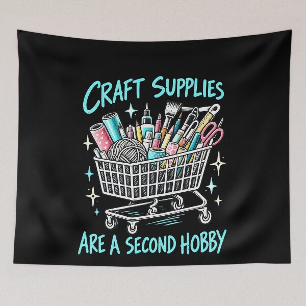 Item preview, Craft Supplies Are Their Own Crafting Hobby designed and sold by elderberry.