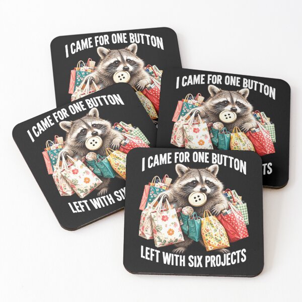 Item preview, Crafts Raccoon and the Six Projects Joke designed and sold by elderberry.