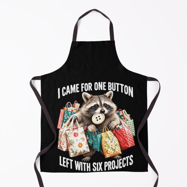 Item preview, Crafts Raccoon and the Six Projects Joke designed and sold by elderberry.