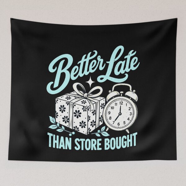 Item preview, Late Handmade Crafts Beat Store Bought designed and sold by elderberry.